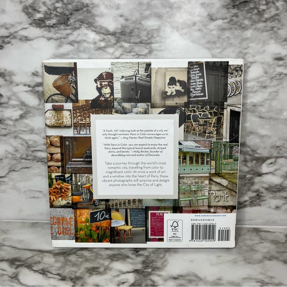 Paris in Color Coffee Table Book - Picture 2 of 8